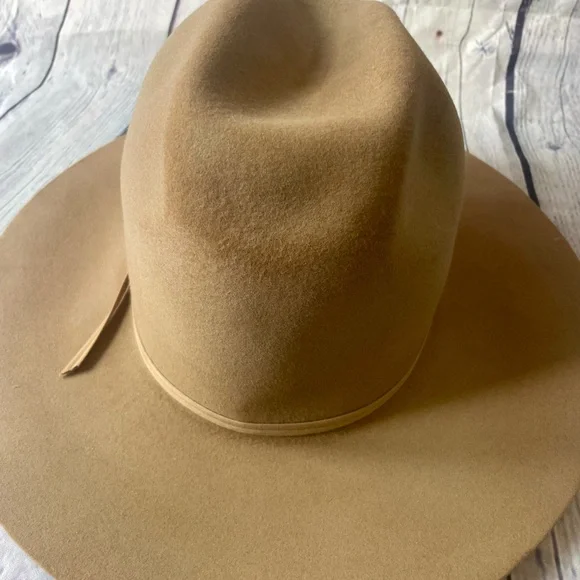 Vintage 1970’s Stetson Western Beaver Cowboy Hat In Excellent Condition 6 7/8 - Picture 12 of 16